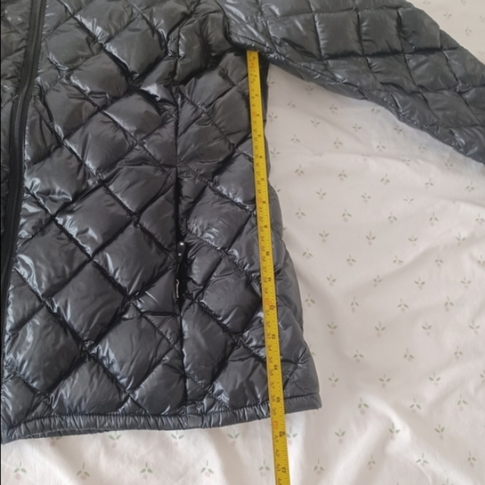 32 Degree Light Weight Puffer Puffy Jacket Women M Down Filled Packable Black - Picture 12 of 12